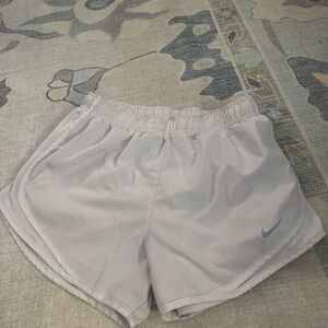 Nike Women's Light Gray Athletic Shorts